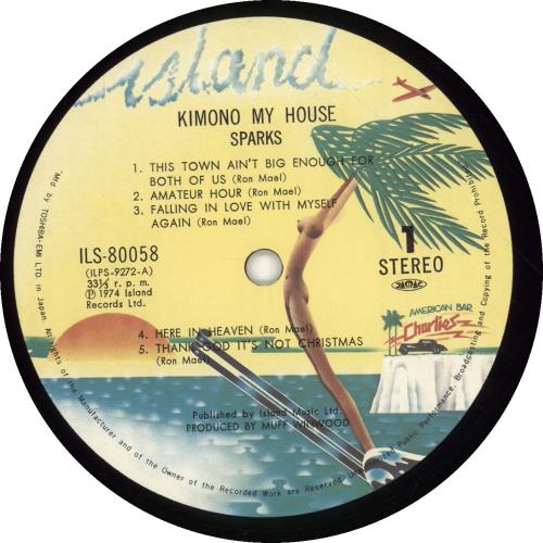 欧LP Sparks Kimono My House 4735903  Records /00260 Kimono My House - The Sound of Vinyl